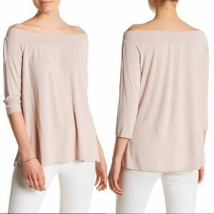Michael Stars Off The Shoulders Tee Style 2334